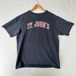 St. John's Black Short Sleeve Graphic Tee